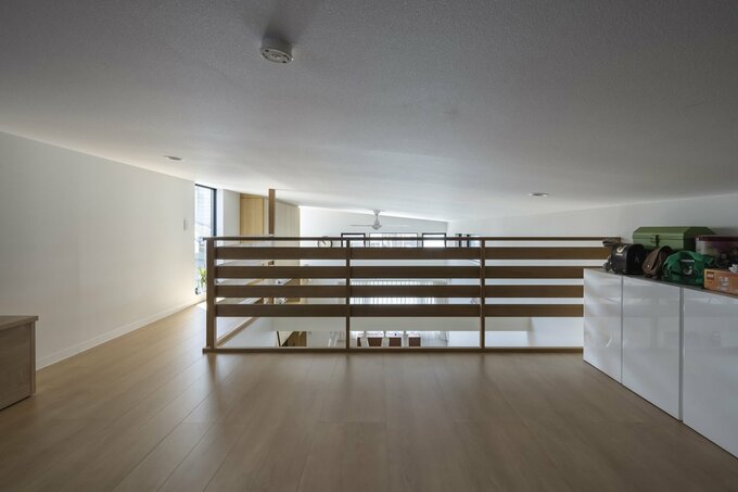 広い屋根裏部屋