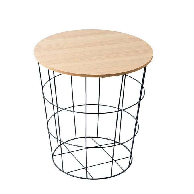 ラウンドサイドテーブル