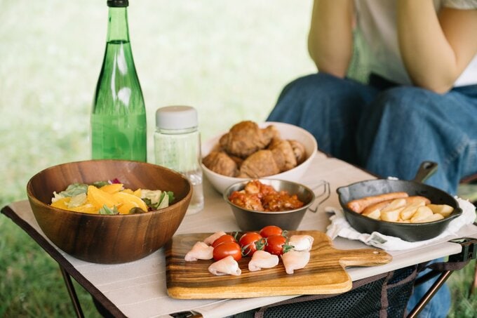 アウトドアメニュー