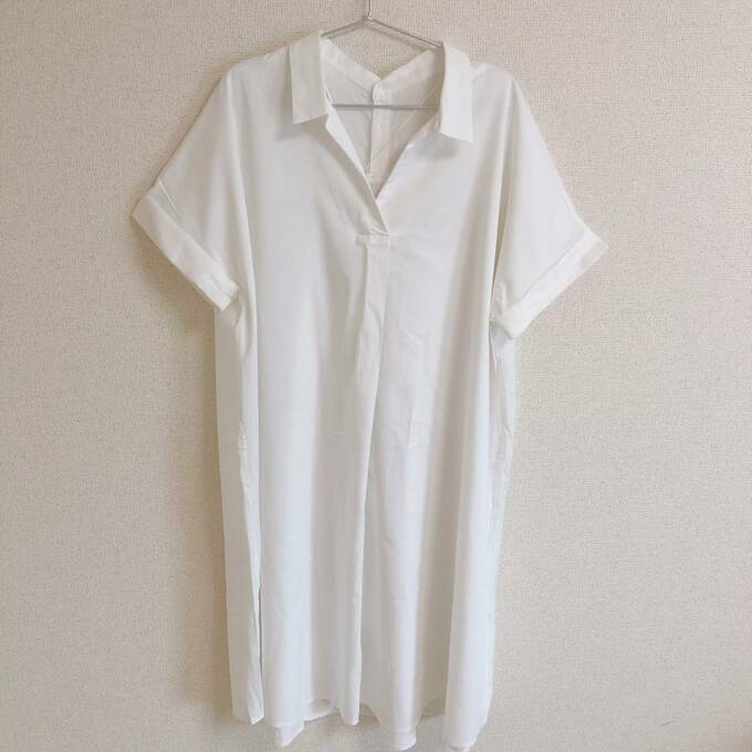 GUのシャツワンピース