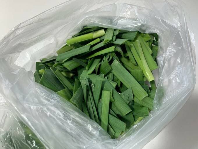 カットした野菜