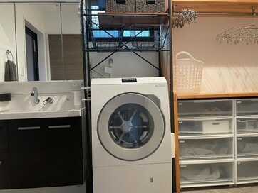 家事ラクの家に満足、カギは「脱衣所＆ランドリ―＆WIC」を横並びにした間取り