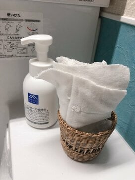 紙がないなら布を使う。捨てるタオルや古着を有効活用