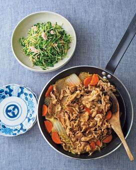 本格中華なのに糖質オフ。豚肉と白菜のダイエット献立