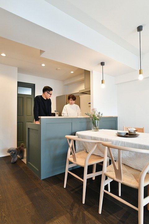 家具のようなキッチン