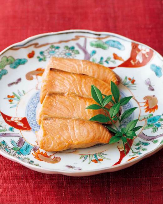 鮭のみそヨーグルト漬け焼き