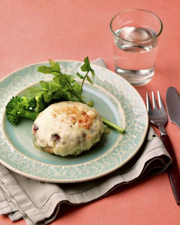 おからチーズハンバーグ