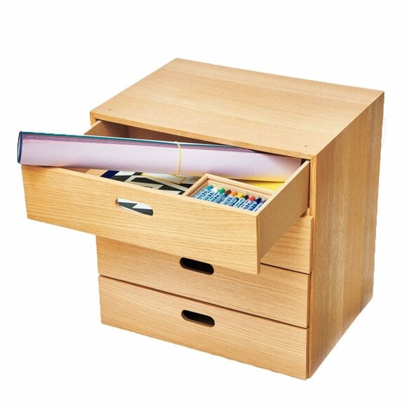 木製引き出し4段