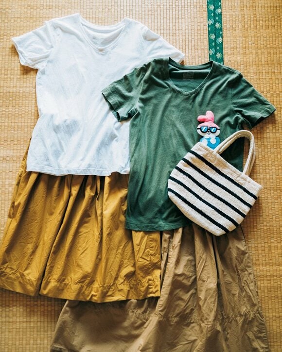 Tシャツスカート