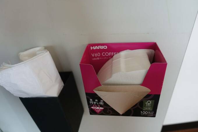 コーヒーフィルター収納