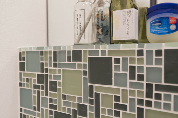 名古屋モザイクのタイル