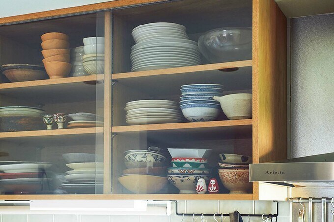 ツレヅレハナコさん食器棚