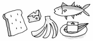 セロトニンを高める食べ物をとる