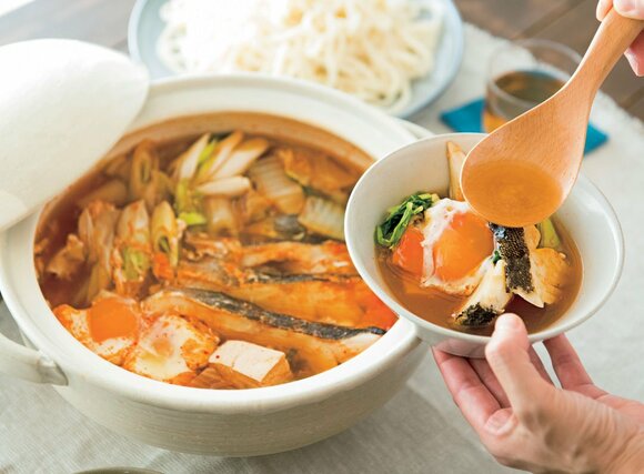 タラのキムチ鍋