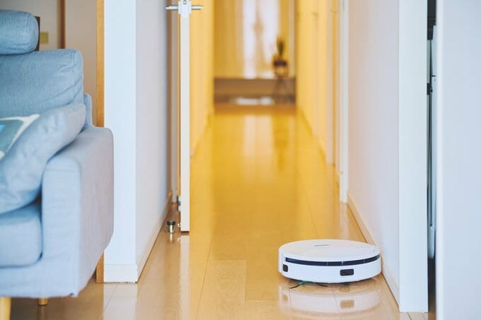 動き出すルンバ