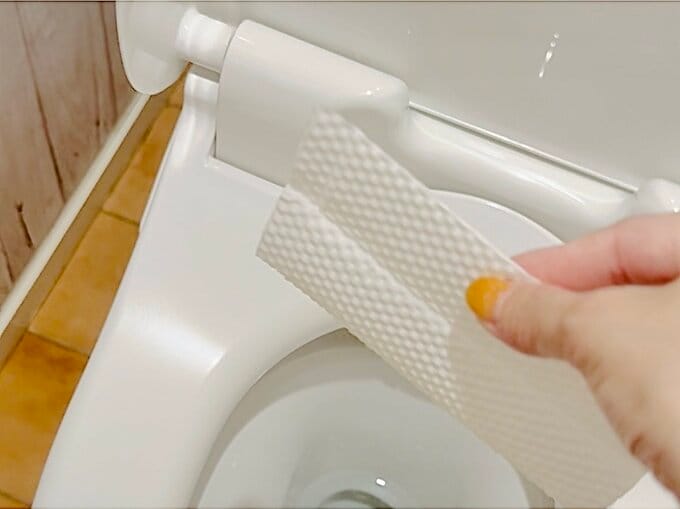 トイレ掃除シートのNG