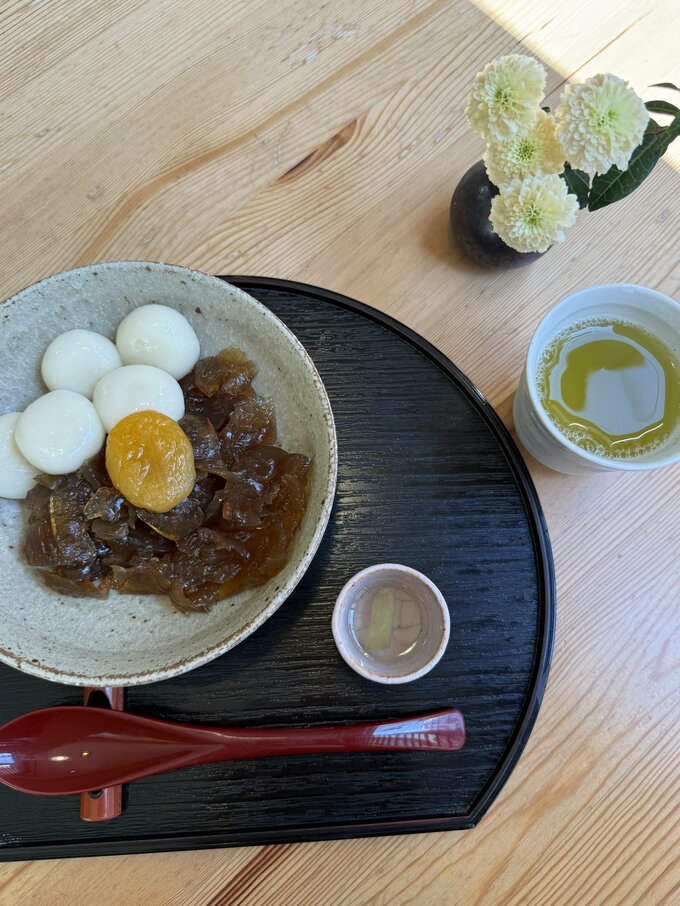 黒蜜の甘味