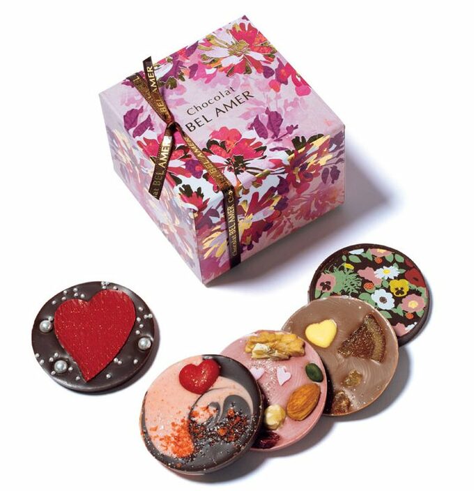 ハート丸チョコなど