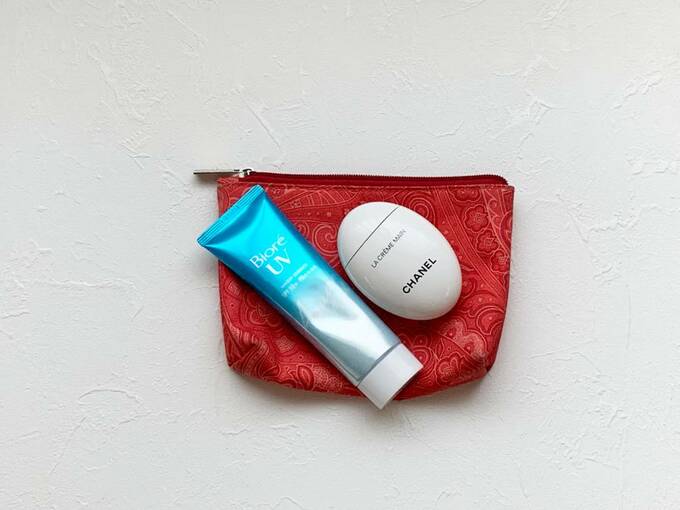 ハンドクリームや日焼け止めはある程度大きさがある