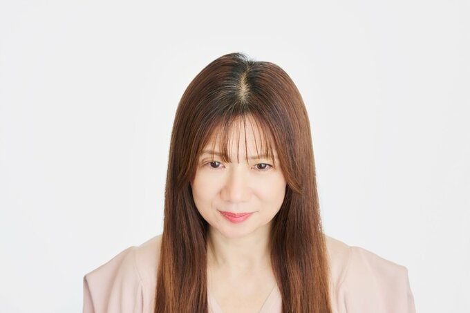 くっきり分け目