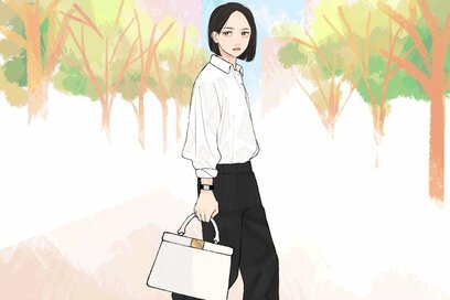 40代の「ジョグパンツ」着まわし。老け見え回避のためのちょっとしたコツ