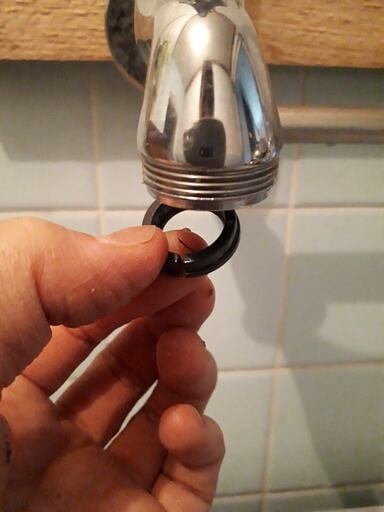 パッキンも取り外す