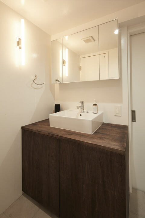 高級感ある洗面台