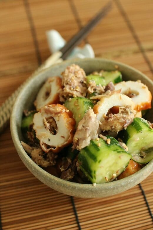 サバ缶キュウリ