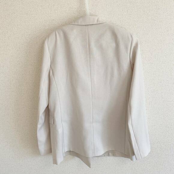ダブルブレストジャケットうしろ