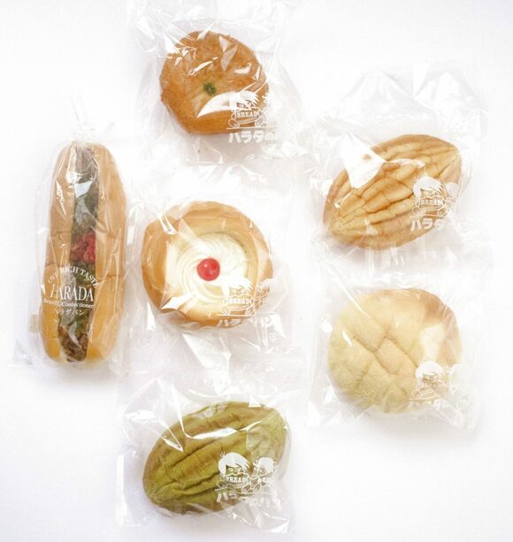 3種類のメロンパン