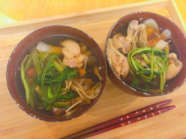 お雑煮2つ