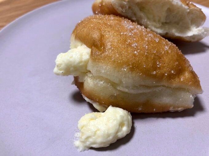 コッペ生ドーナツのクリーム