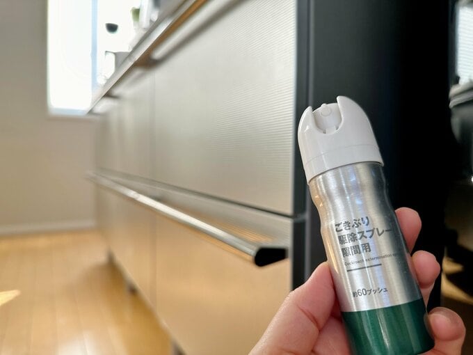 無印良品ごきぶり駆除スプレー　隙間用