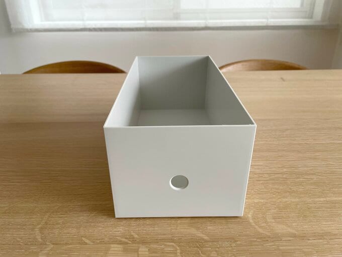 再生ポリプロピレン入りファイルボックス・スタンダードタイプ・ワイド・1/2