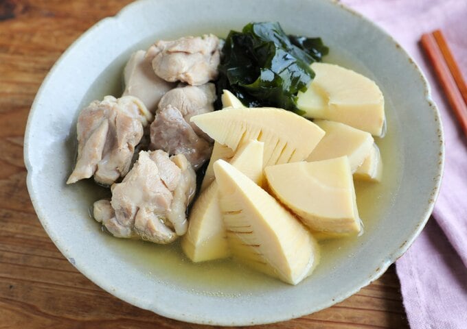 鶏肉入り若竹煮