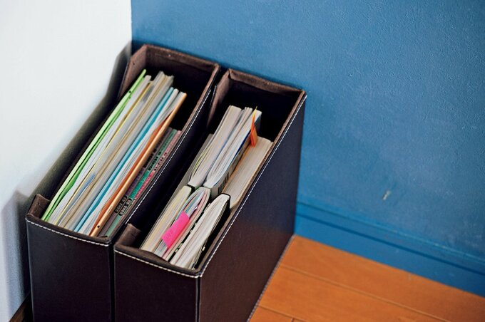 本雑誌収納ボックス