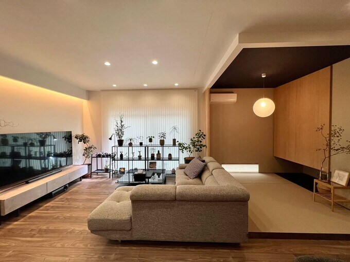 和室とリビング