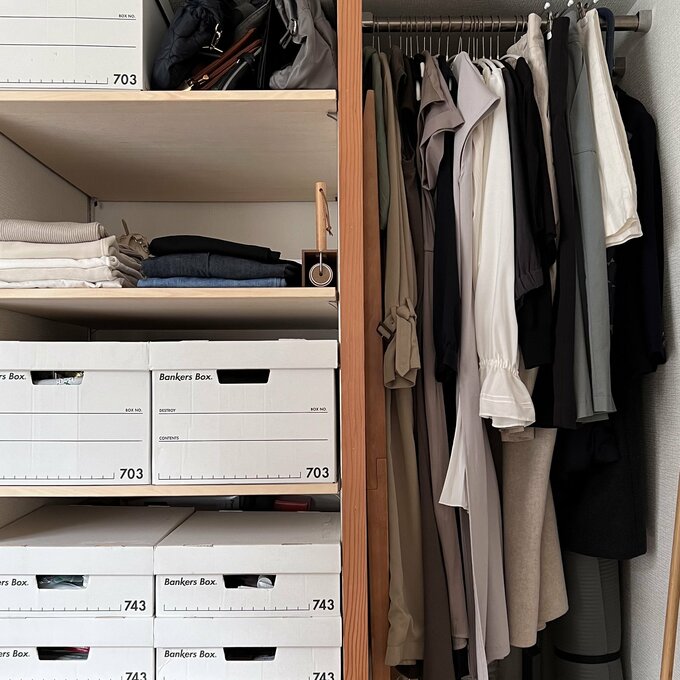 50代クローゼット