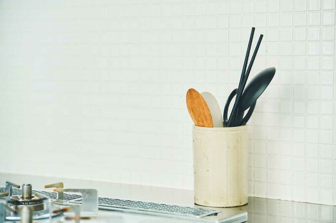 コンロ脇のキッチンツール