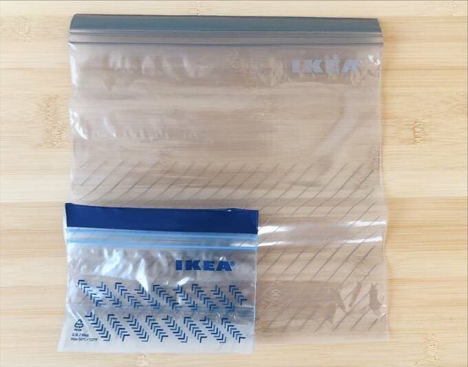 フリーザーバッグ