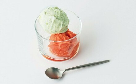 野菜と果物を組み合わせたアイス。絶品フレーバー、見た目もおしゃれ