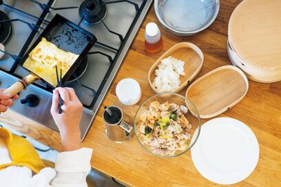 4人家族の「朝をラクする」ルール3つ。お弁当づくりは15分以内、朝食は各自準備