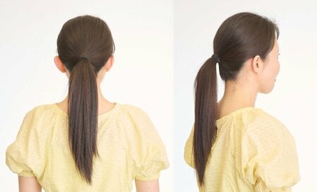 40代50代、手抜きに見えない「ひとつ結び」のコツ。簡単なのに華やかで若々しく変身