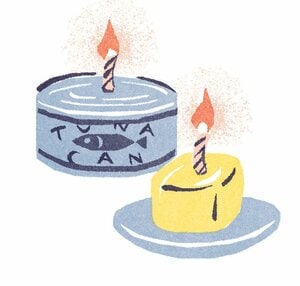 イラストろうそく