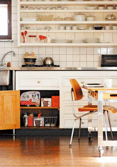 石黒智子さんのこだわりがつまったキッチン