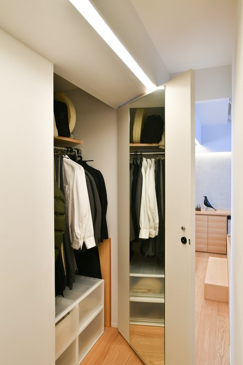 クローゼット リノベーション 扉