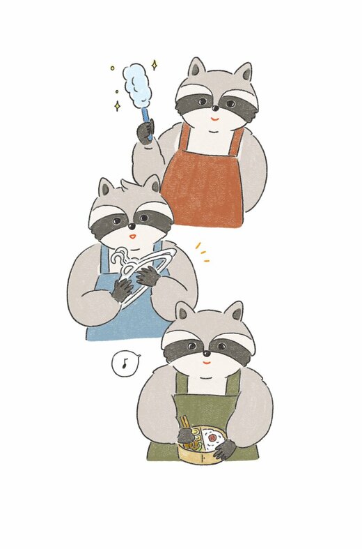 アライグマ画像