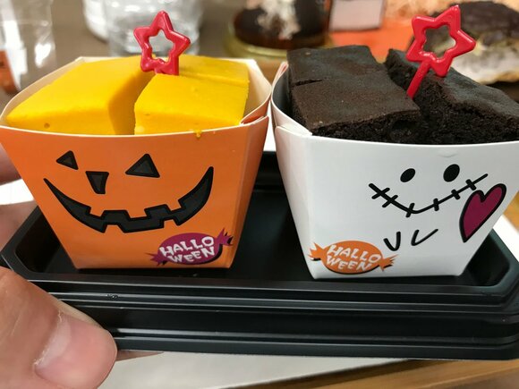 ひとくちパンプキンチーズ＆ショコラ