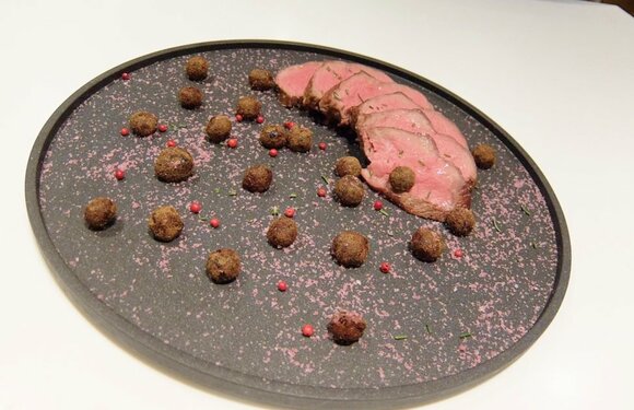 大皿盛りではこんなおしゃれな姿に