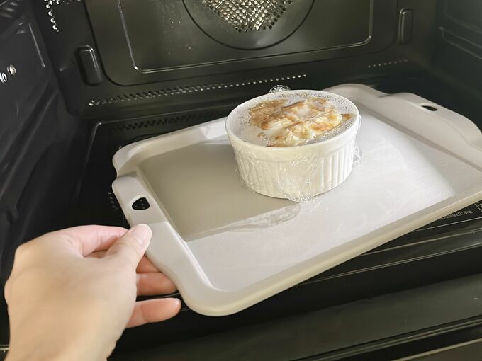 レンジであたためるトレー